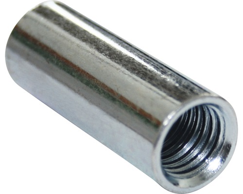 Ronde verbindingsmoer M20x50 mm, verzinkt, 25 stuks