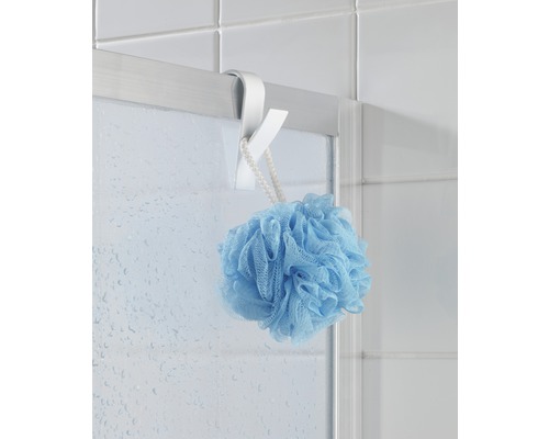 Witte handdoekhaken, set van 2