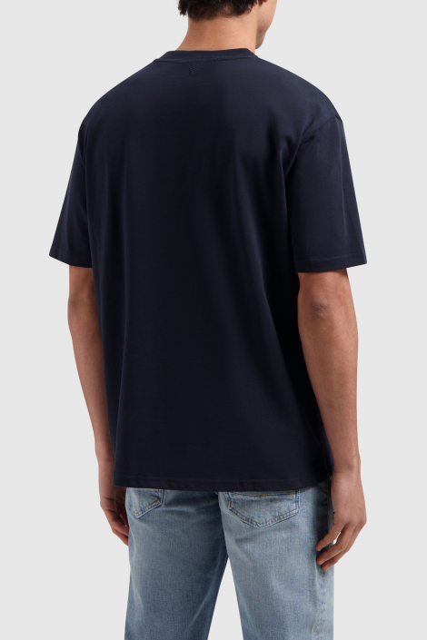 Pure Path blauwe heren t-shirt