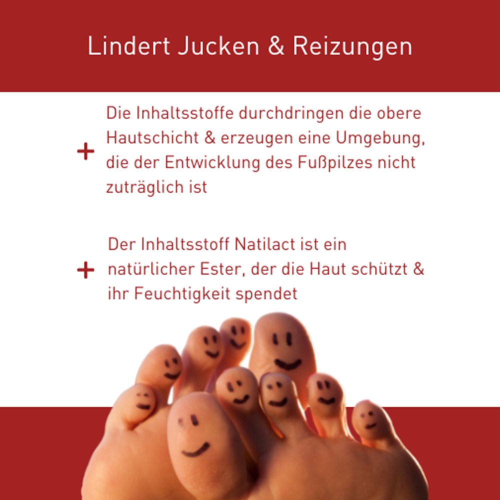 N1 Fußpilz Gel – Lindert Jucken & Reizungen