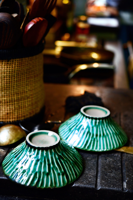 Serax Verde Lanza by Pascale Naessens kom Ø12 set van 2