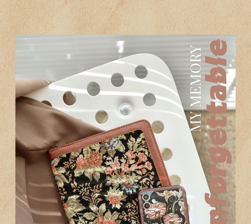 Just In Case - Bloemen telefoonhoesje - iPhone 15 Pro Max / 15 Pro / 15 Plus / 15 / 14 Pro Max / 14 Pro / 14 Plus / 14 / 13 Pro Max / 13 Pro / 13 / 13 mini / 12 Pro Max / 12 Pro / 12 / 12 mini / 11 Pro Max / 11 Pro / 11 / OPPO / vivo / Xiaomi