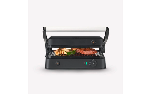 Severin KG 2398 Seveni Lite Kontaktgrill  1800 W schwarz
