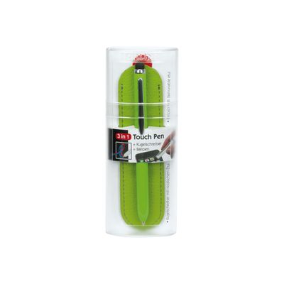 Online Touchpen - Stylo à bille 2 couleurs (bleu et rouge) vert - embout tactile