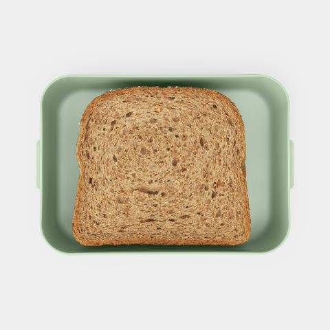 Make & Take Lunchbox, medium, kunststof - Jade Green