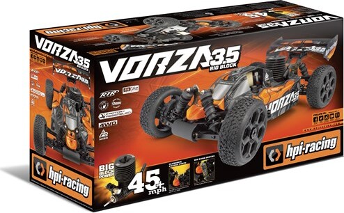 Hpi Racing - Vorza Buggy Nitro Fjernstyret Bil - Hp160177