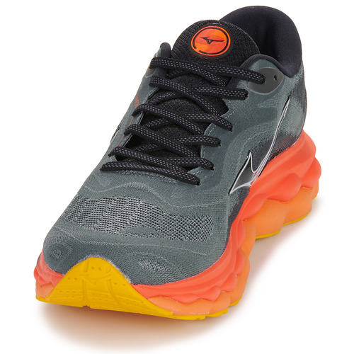 Mizuno - WAVE SKY - Gris / Orange
