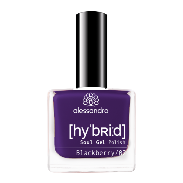 Alessandro Hybrid Soul Gel Polish Blackberry 8ml