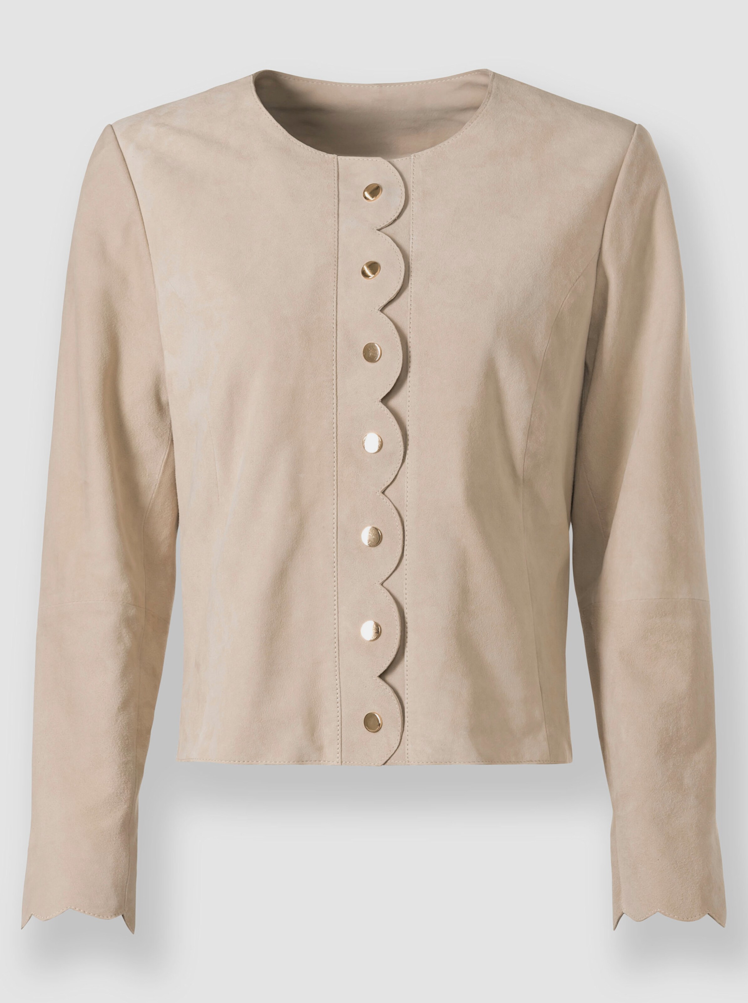 Leder-Jacke