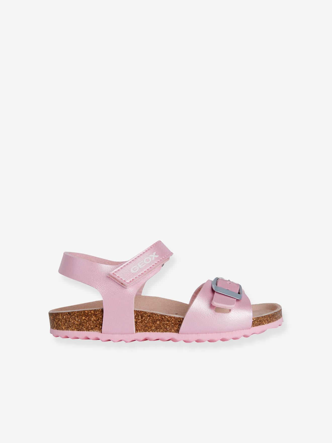 Sandálias J. Adriel GC GEOX® rosa liso tamanho médio