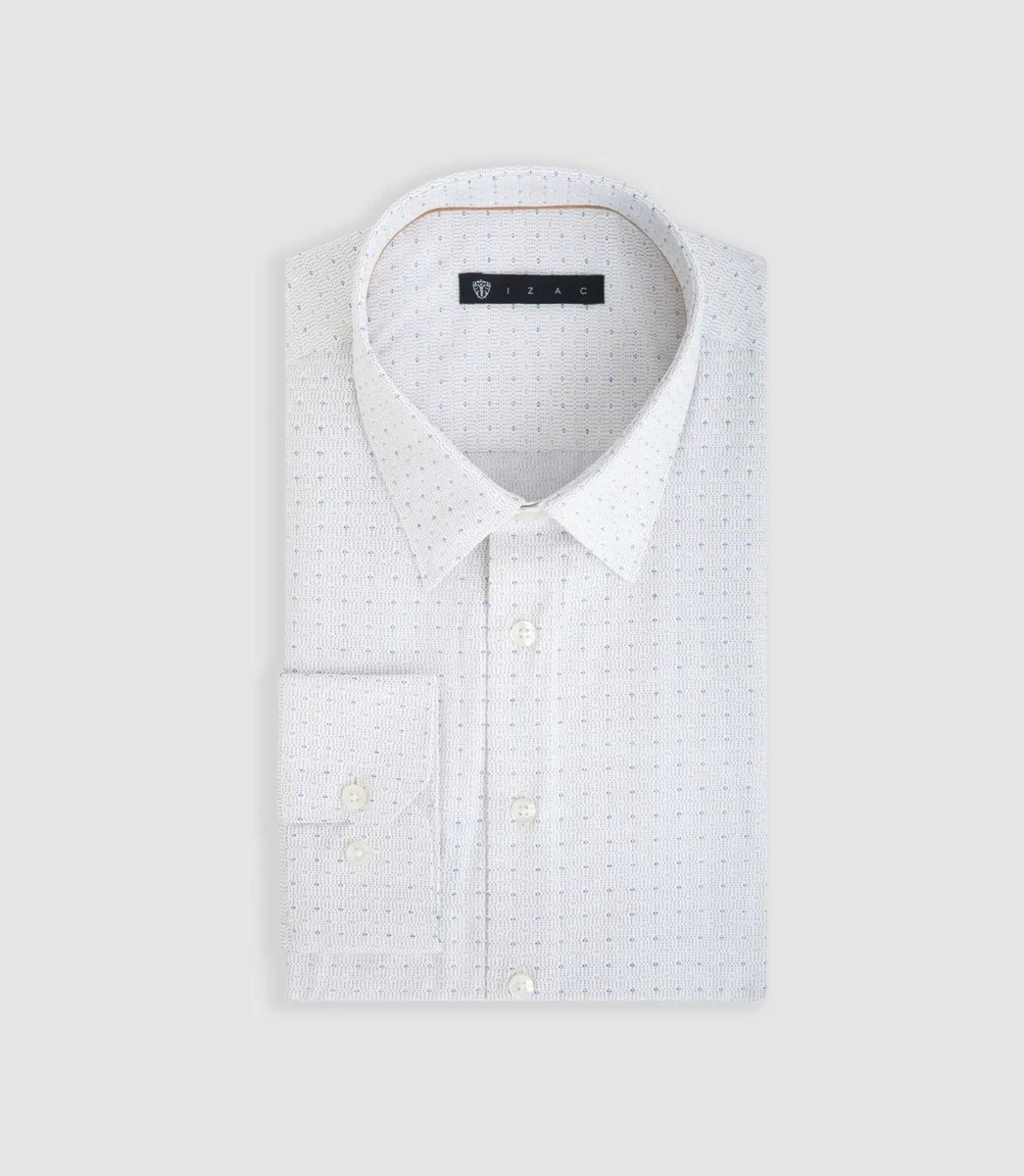 Chemise ville beige 