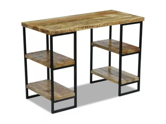 Bureau en bois de manguier 110 x 50 x 76 cm