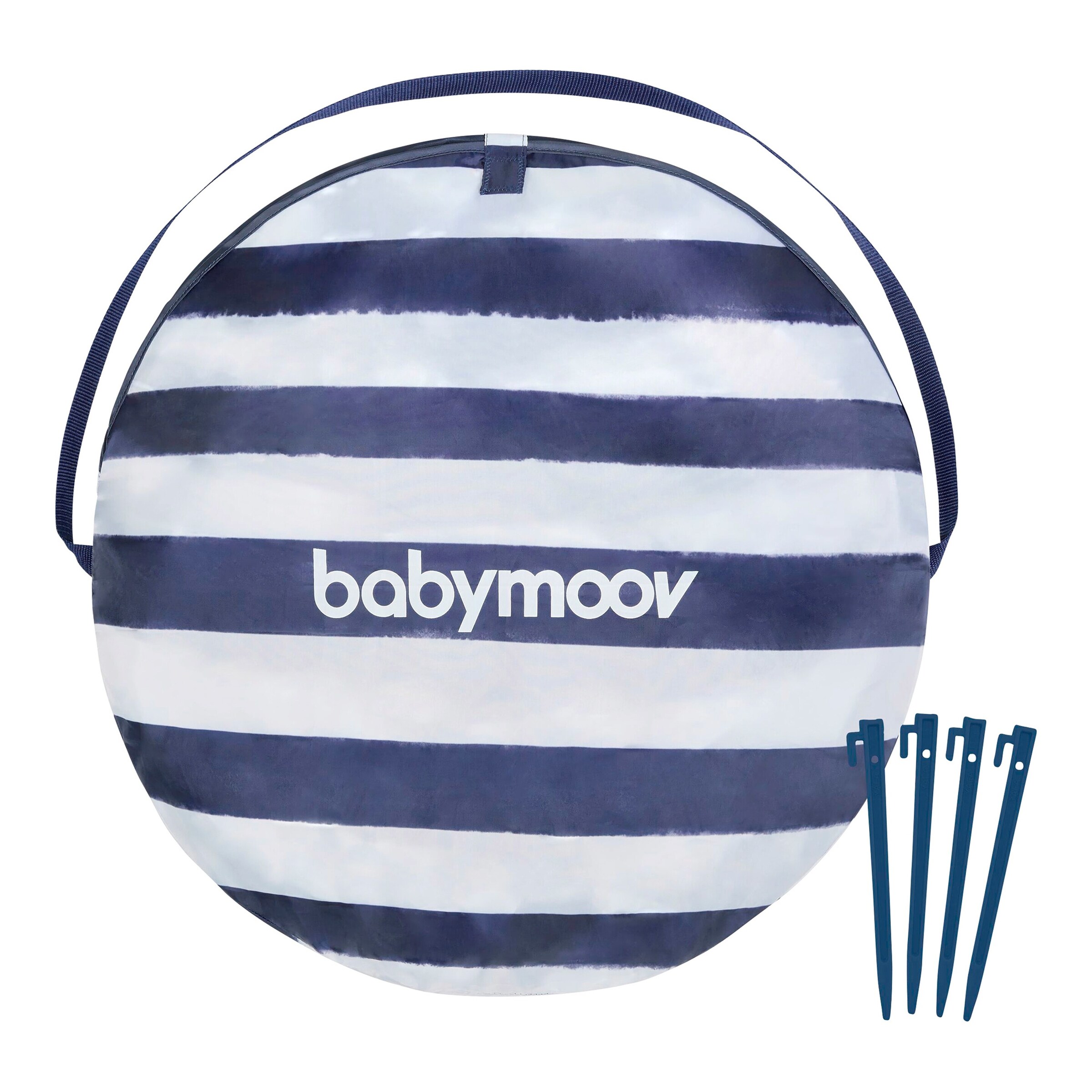 Babymoov Strandmuschel Marinière mit UV-Schutz 50+