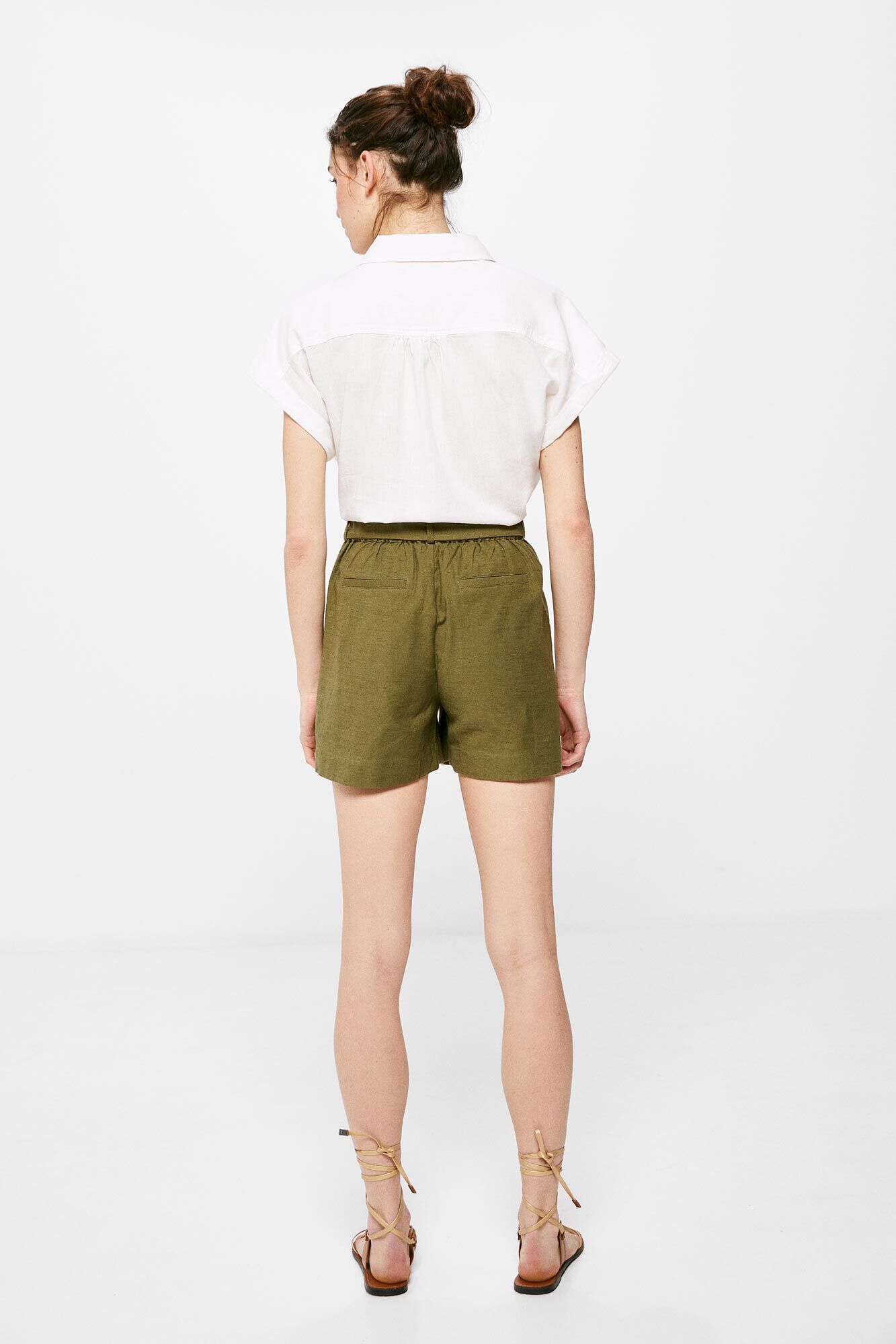 Bermuda Cotton Cor - Cáqui Escuro