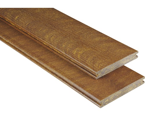 Konsta WPC terrasplank Masivo volprofiel structuur mat 20x145x3000 mm lichtbruin