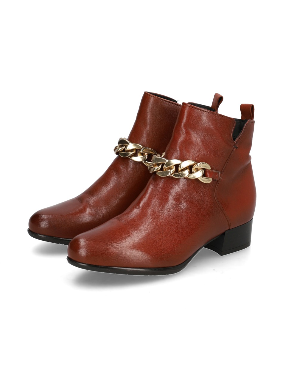 Glattleder Stiefelette
