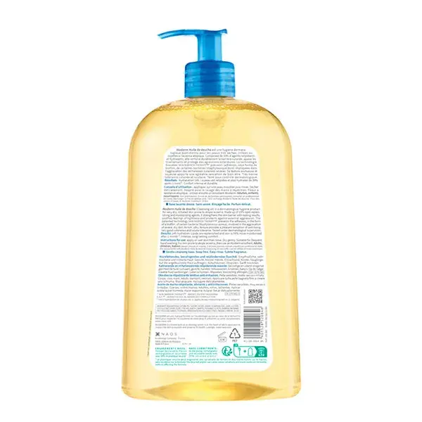 Óleo de Banho Suavizante Bioderma Atoderm para Pele Atópica Muito Seca 1L