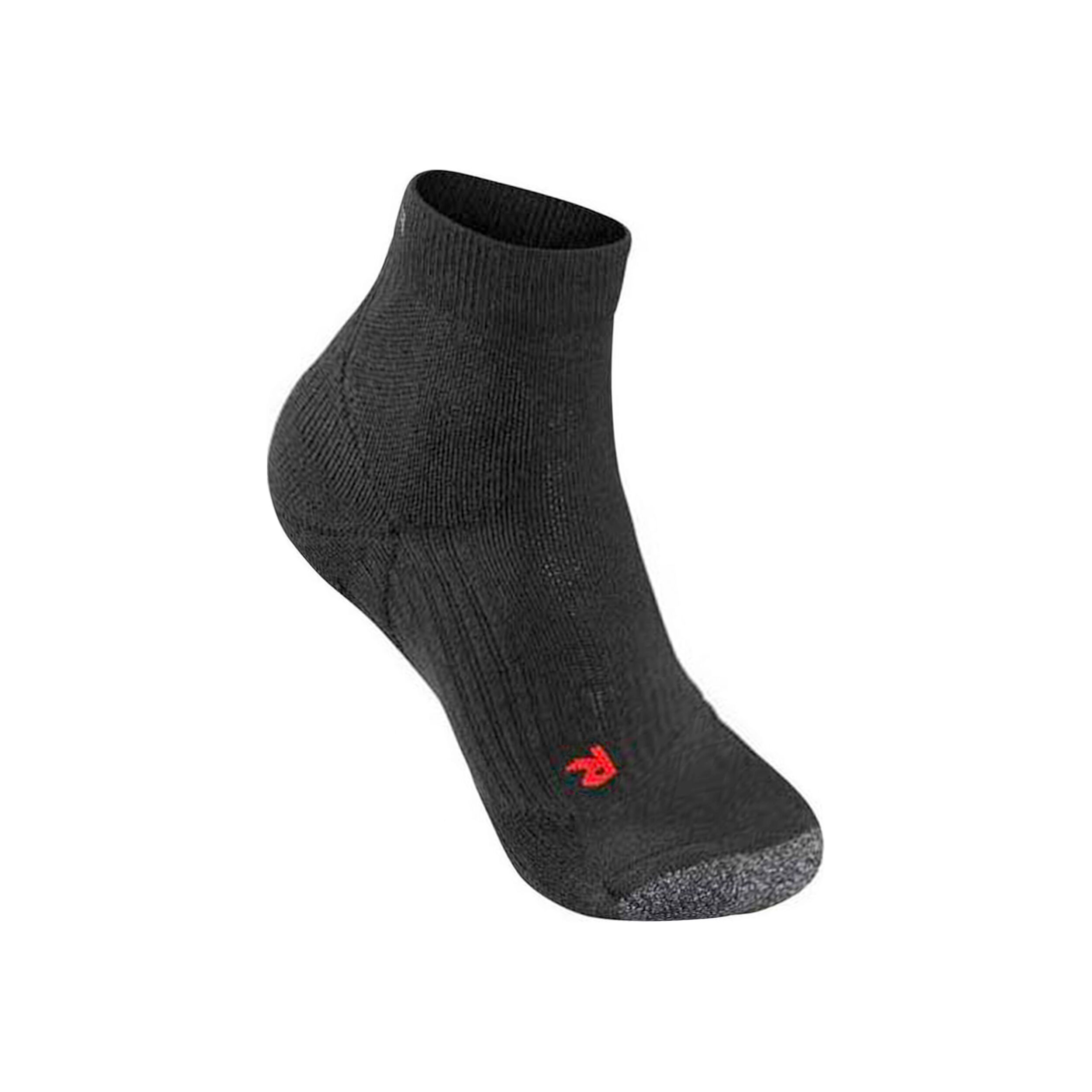 Falke TE2 Short Chaussettes De Tennis Hommes - Noir , Gris