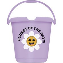 Seau à motif 'ilvie not AI', rond, 10 litres