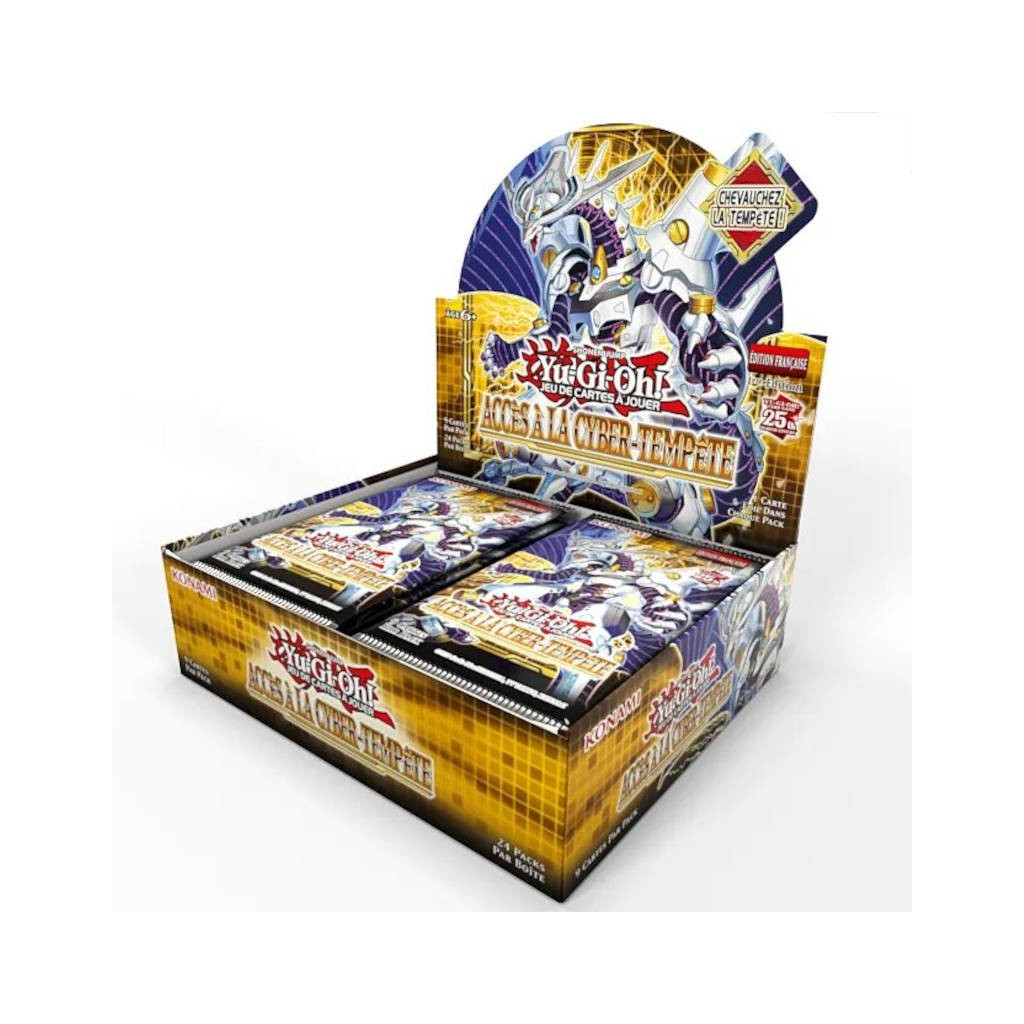 Yu-Gi-Oh! - Accès à la Cyber-Tempête - 24 Boosters