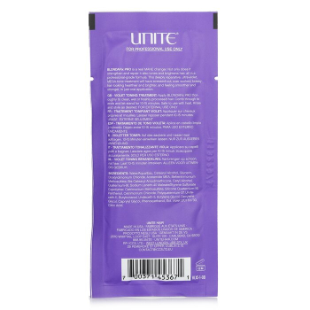 Unite BLONDA Fix PRO Violet Toning Treatment (Salon Product)  24x30ml/1oz