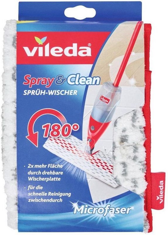 Vileda 1.2.Spray MAX Vervanging - Microvezelpad voor 12 Spray Max systeem - 1 Stuk
