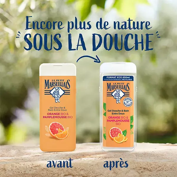 Le Petit Marseillais Gel de Banho Laranja e Toranja 650ml