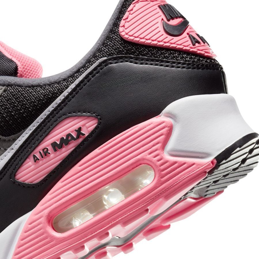 Nike Chaussures Air Max 90 - Noir/Blanc/Gris/Rose
