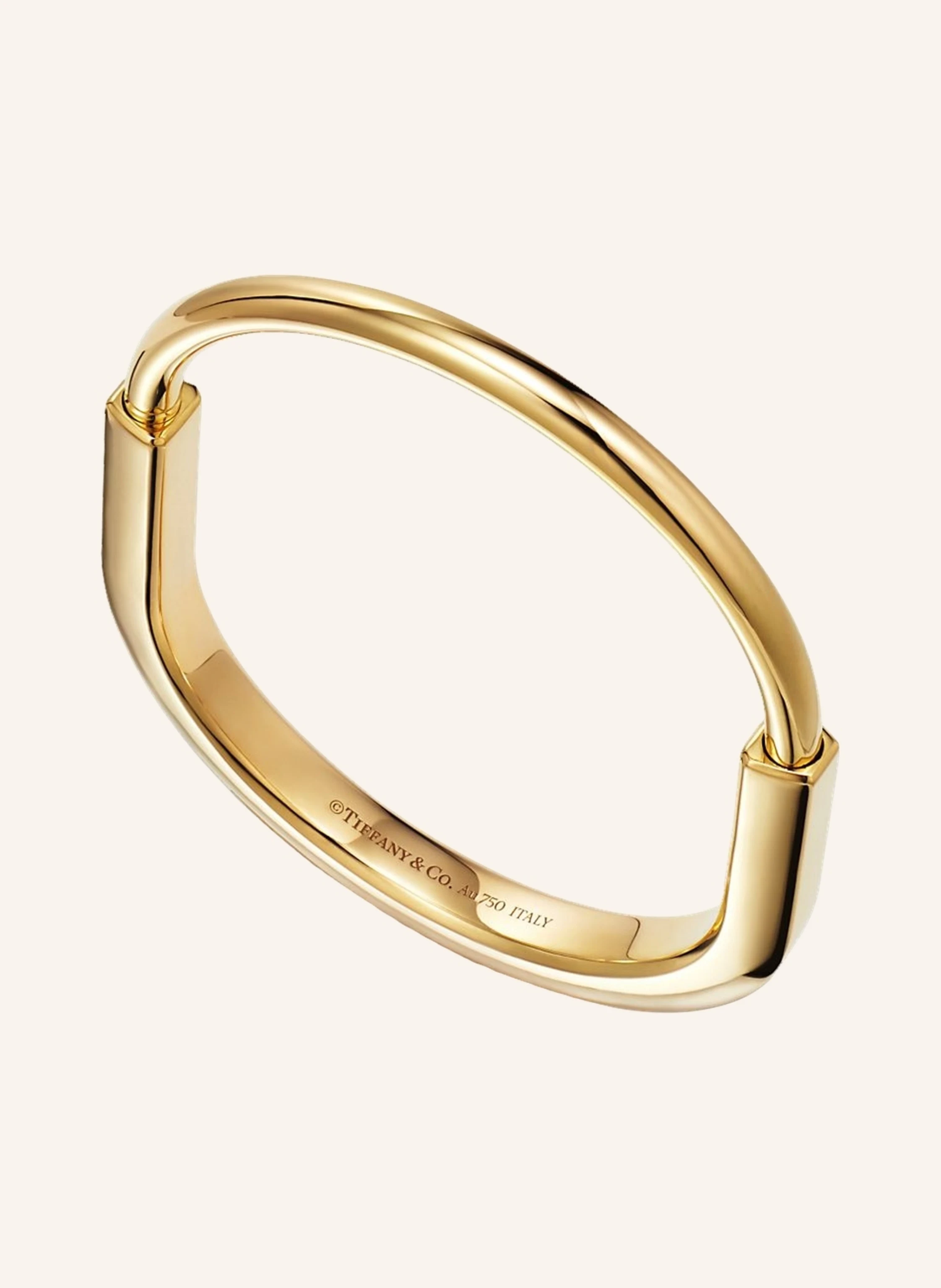 TIFFANY & Co. Tiffany Lock ARMREIF aus 18 Karat Gelbgold