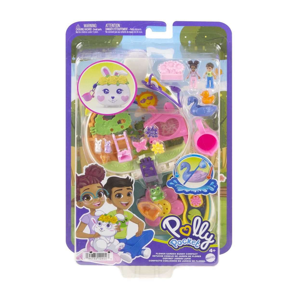 Coffret Polly Pocket - Jardin du lapin