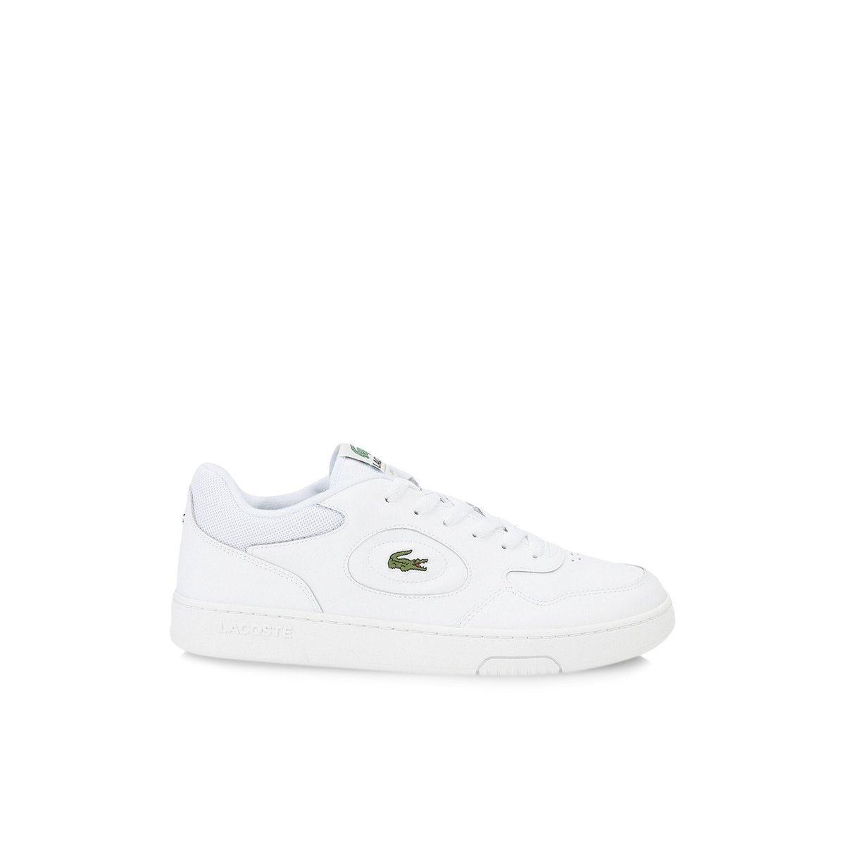 LACOSTE-Lineset-m-Baskets - Talon plat - Blanc