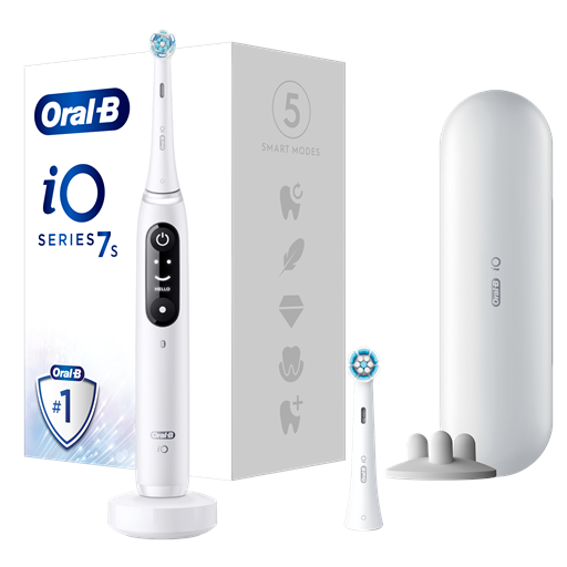 Oral-B IO7 Series M7 Eltandbørste, Hvid
