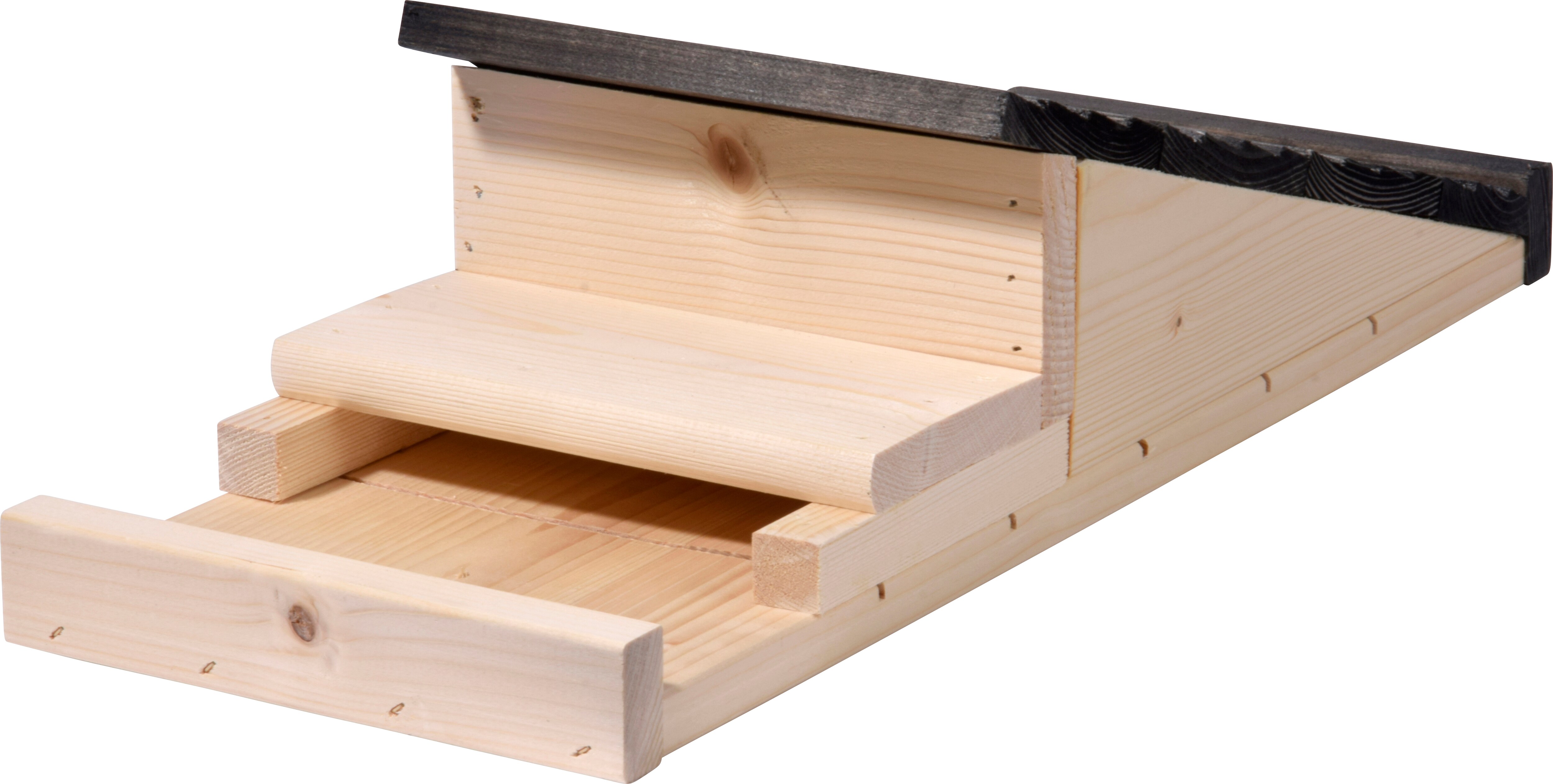 Fledermauskasten mit Belüftungsschlitzen, Nisthilfe zum Aufhängen