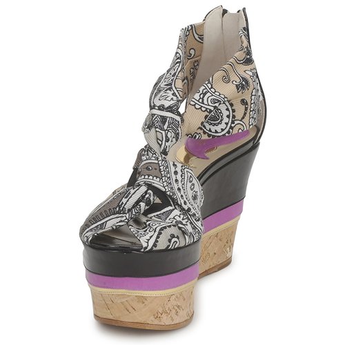Etro - 3467 Gris / Negro / Violeta