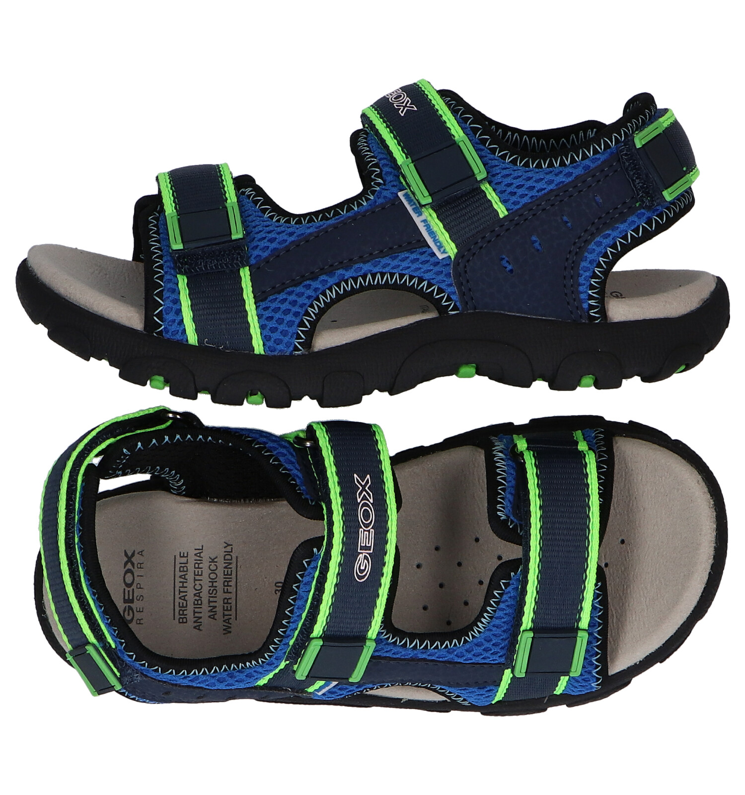 Trekkingsandalen blauw
