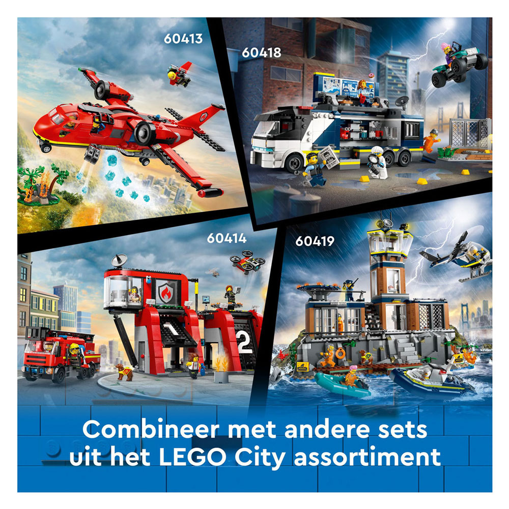 LEGO City 60413 Brandweervliegtuig