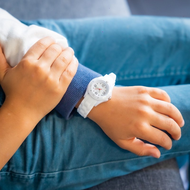 Montre Unisexe CHTIME bracelet Silicone Blanc