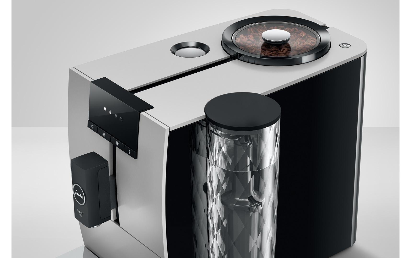 Kaffeevollautomat ENA 4 Platin (SB)<br>Kompakter Eintassen-Vollautomat