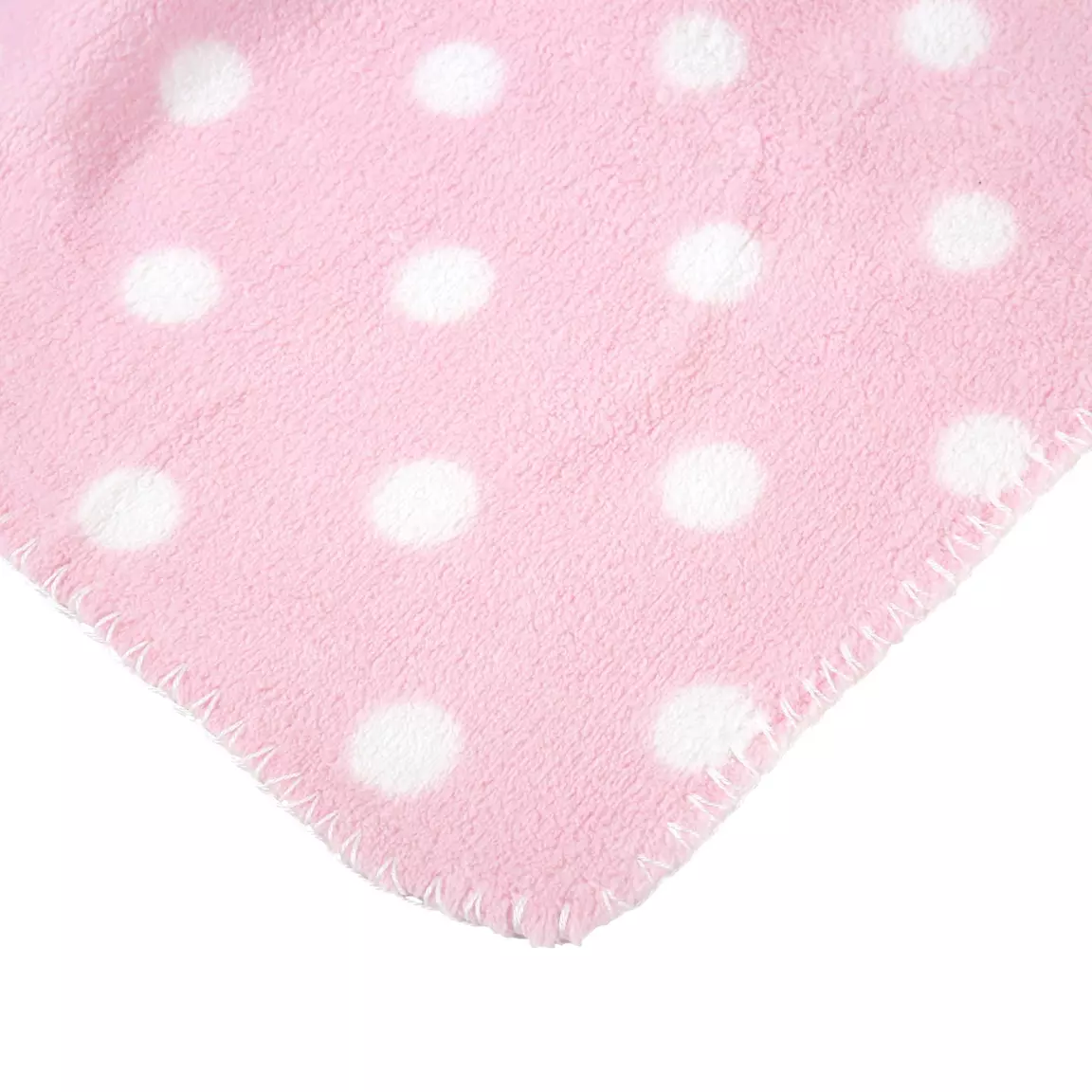 Plaid enfant doux (90 x 75 cm) et peluche Licorne Rose