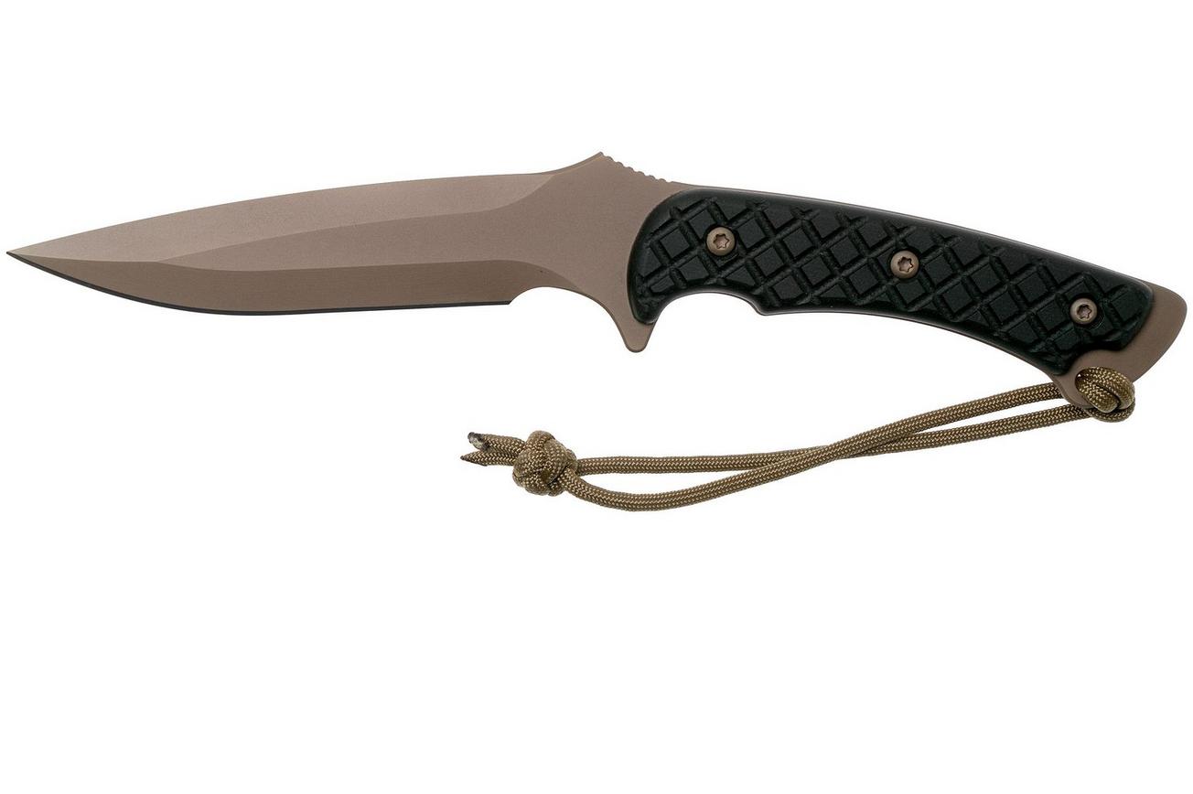 Spartan Blades Ares SB1DEBKKYTN Flat Dark Earth/Black/Tan Sheath survivalmes