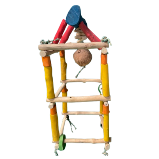Jouet pour perroquet, perruche, oiseaux exotiques java simple m