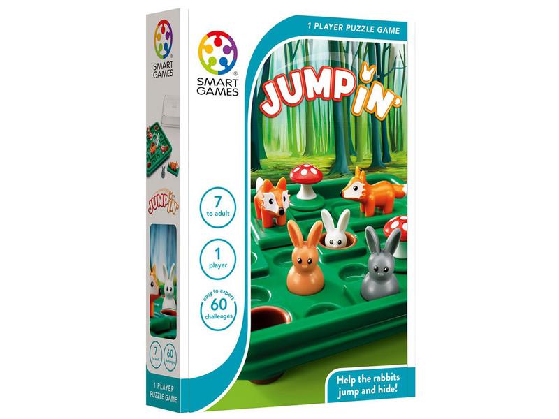 SmartGames Knobelspiel Jump In Puzzle-Denkspiel