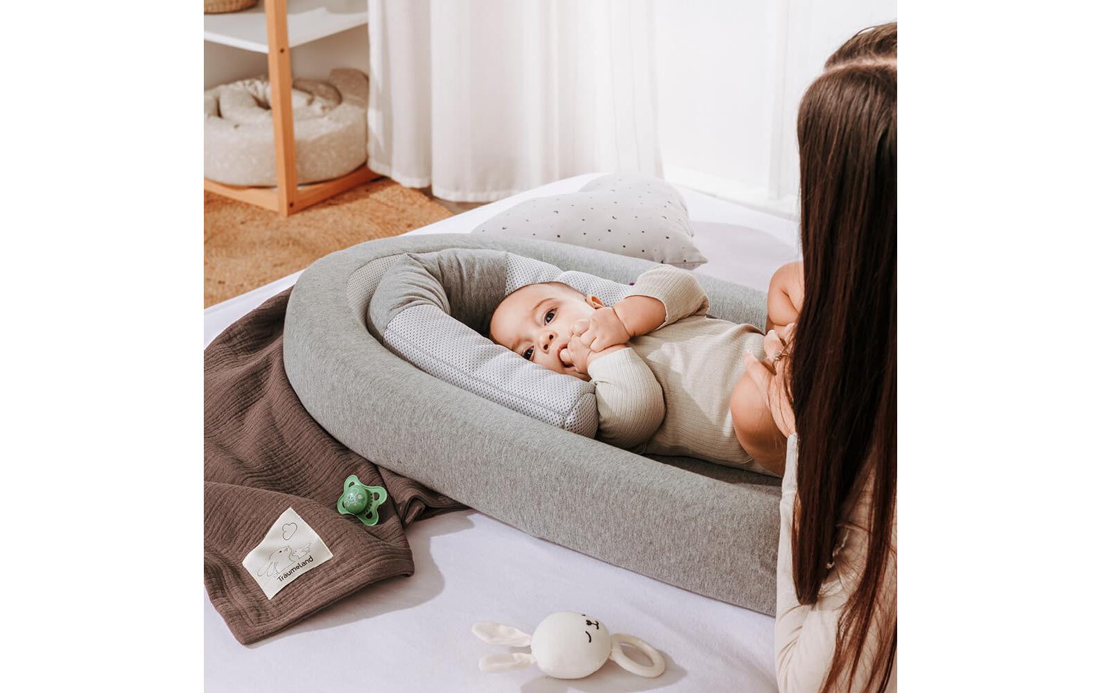 Babynestverkleinerung Air 80 cm GrauLiegeflächenverkleinerung für das Babynest Home Air
