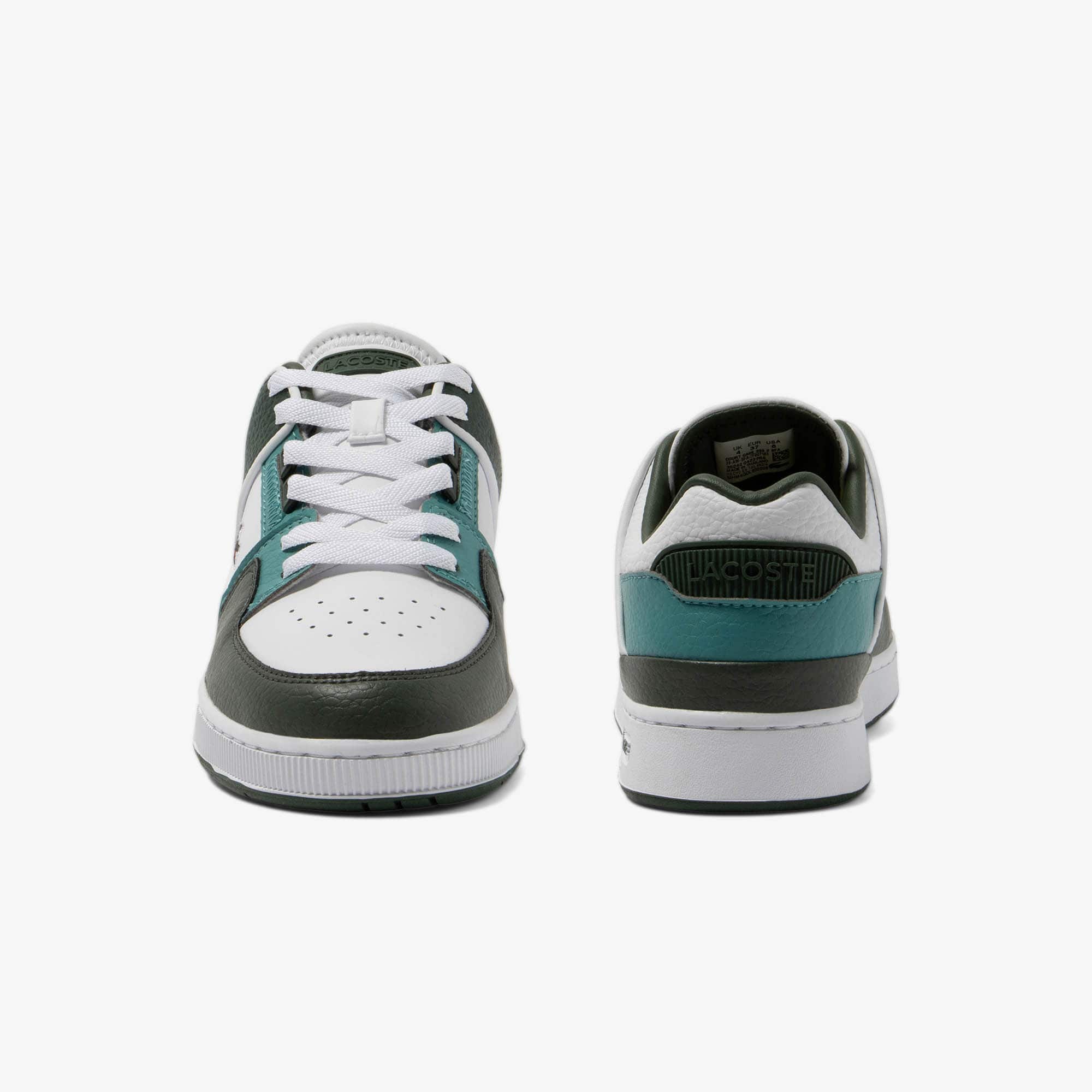 Sneakers Court Cage femme en cuir et synthétique Sneakers - Blanc - Lacoste - Femme