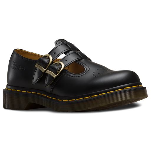 Dr. Martens 8065 Mary Jane Lædersko, Black Smooth, 36