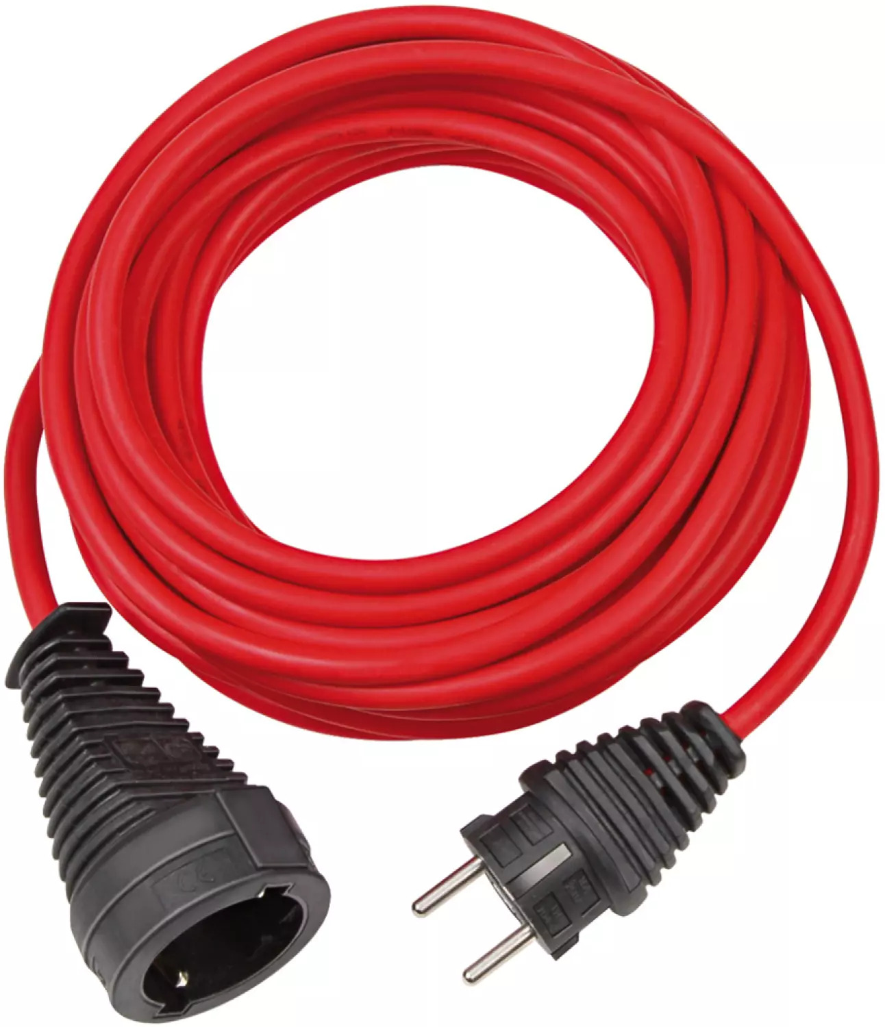 Brennenstuhl 1167460 Kwaliteits kunststof verlengsnoer rood - H05VV-F 3G1,5 - 10m