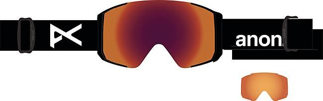 ANON - MASQUE DE SKI SYNC BLACK 3+1