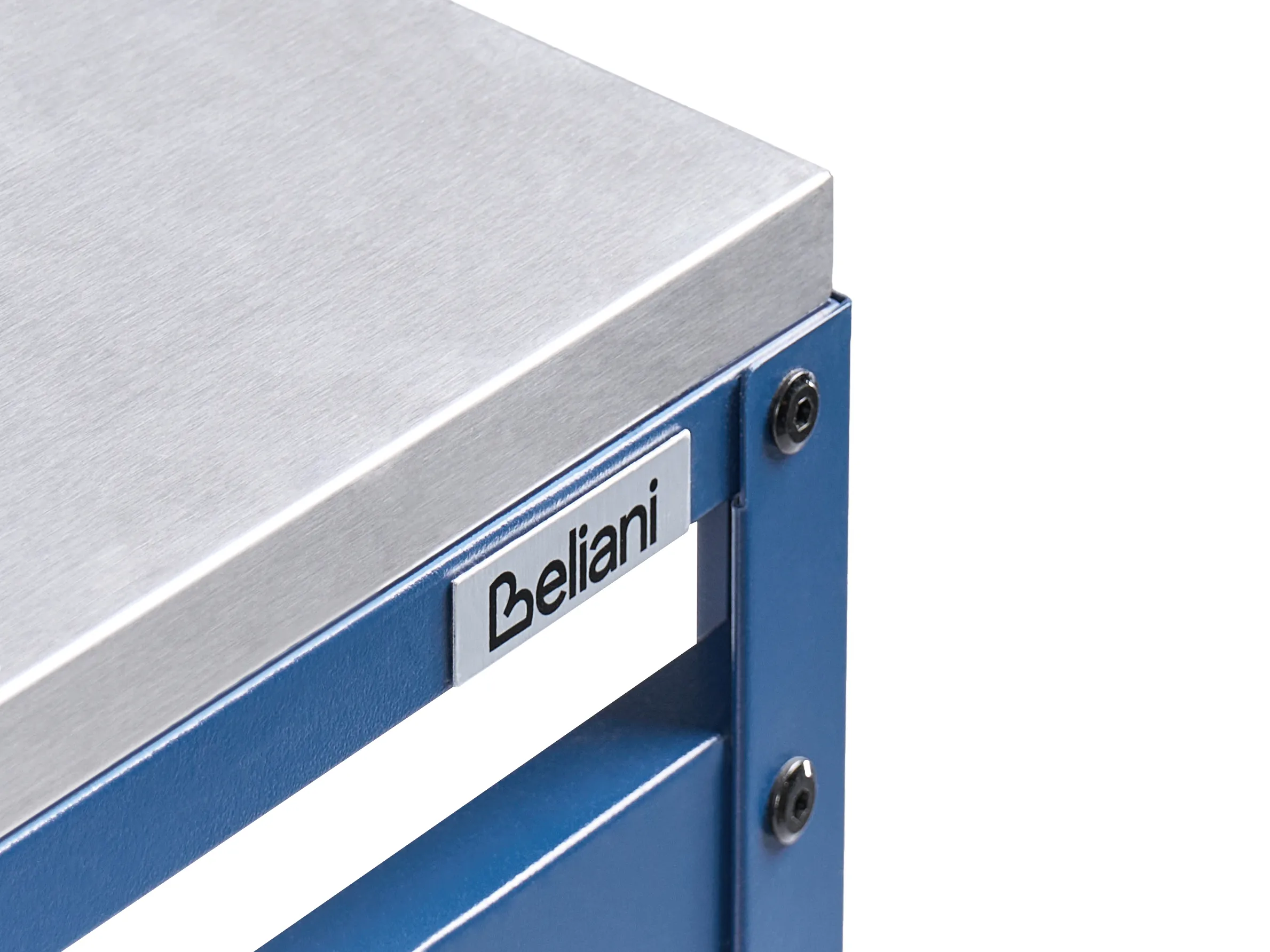 2-delige buitenkeukenset met bartafel MAENZA Metaal Blauw