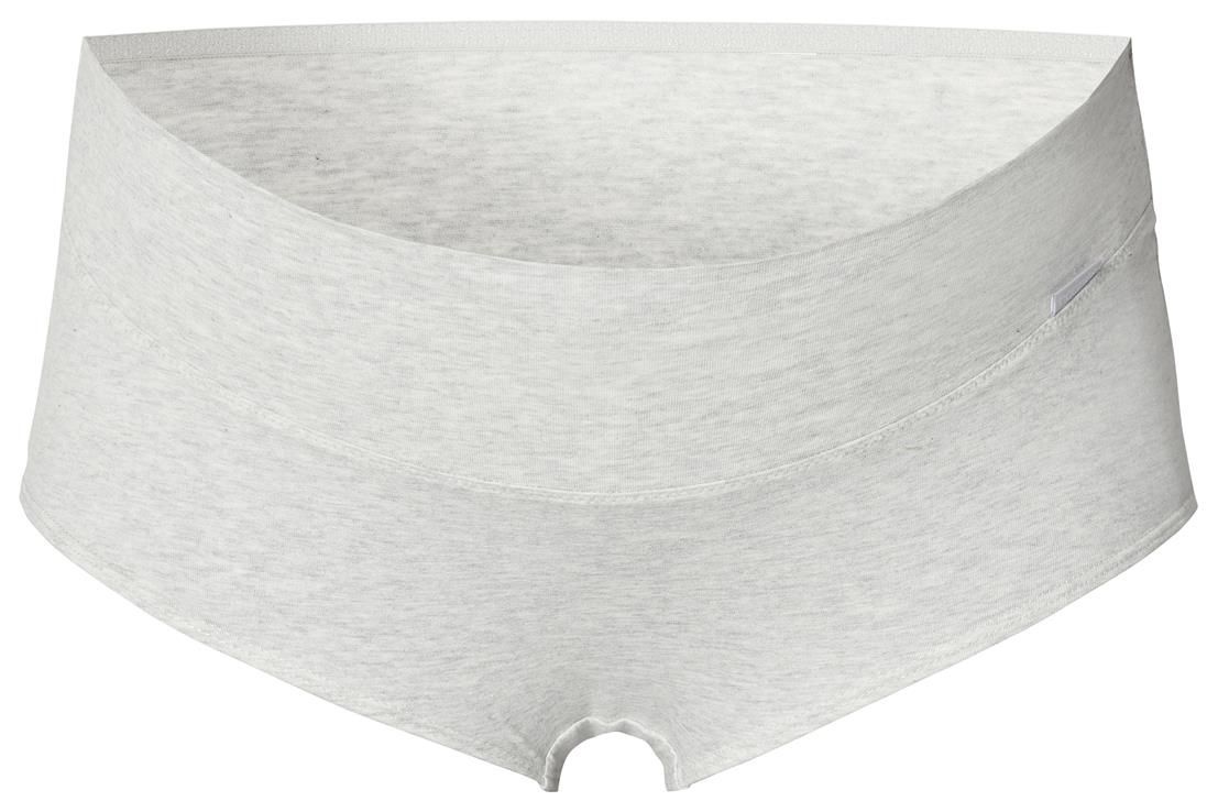 Noppies Maternity Short Cotton Melange - Light Grey Melange