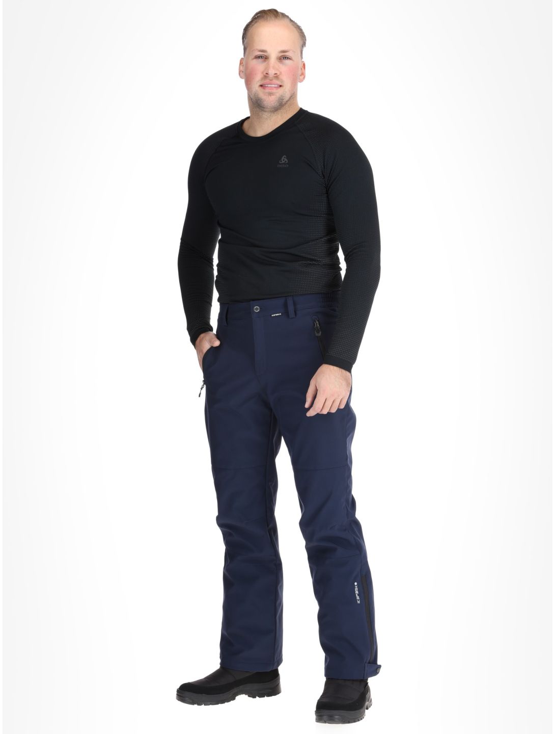 Frankfurt softshell skibroek heren  kort model